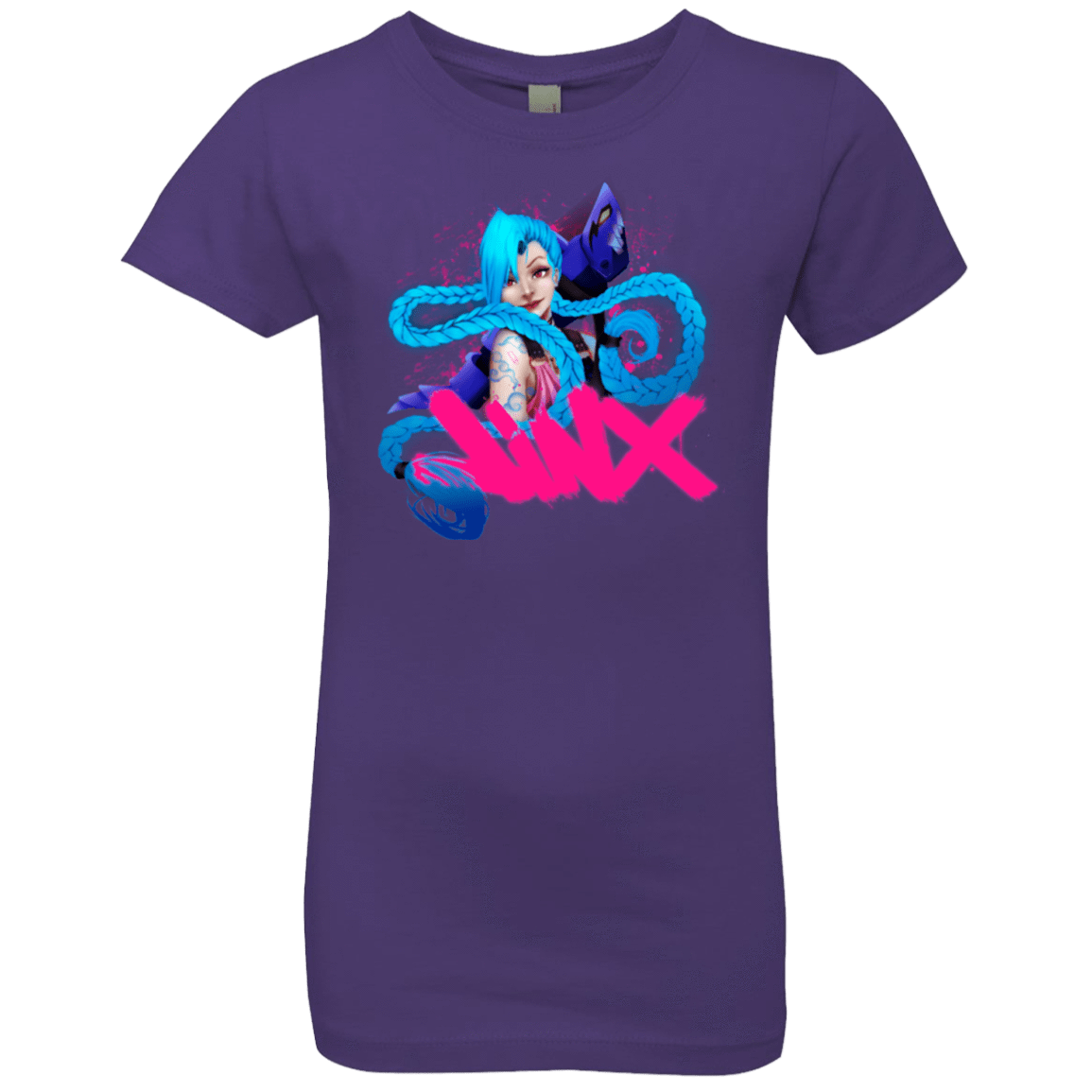 T-Shirts Purple Rush / YXS Jinx Girls Premium T-Shirt