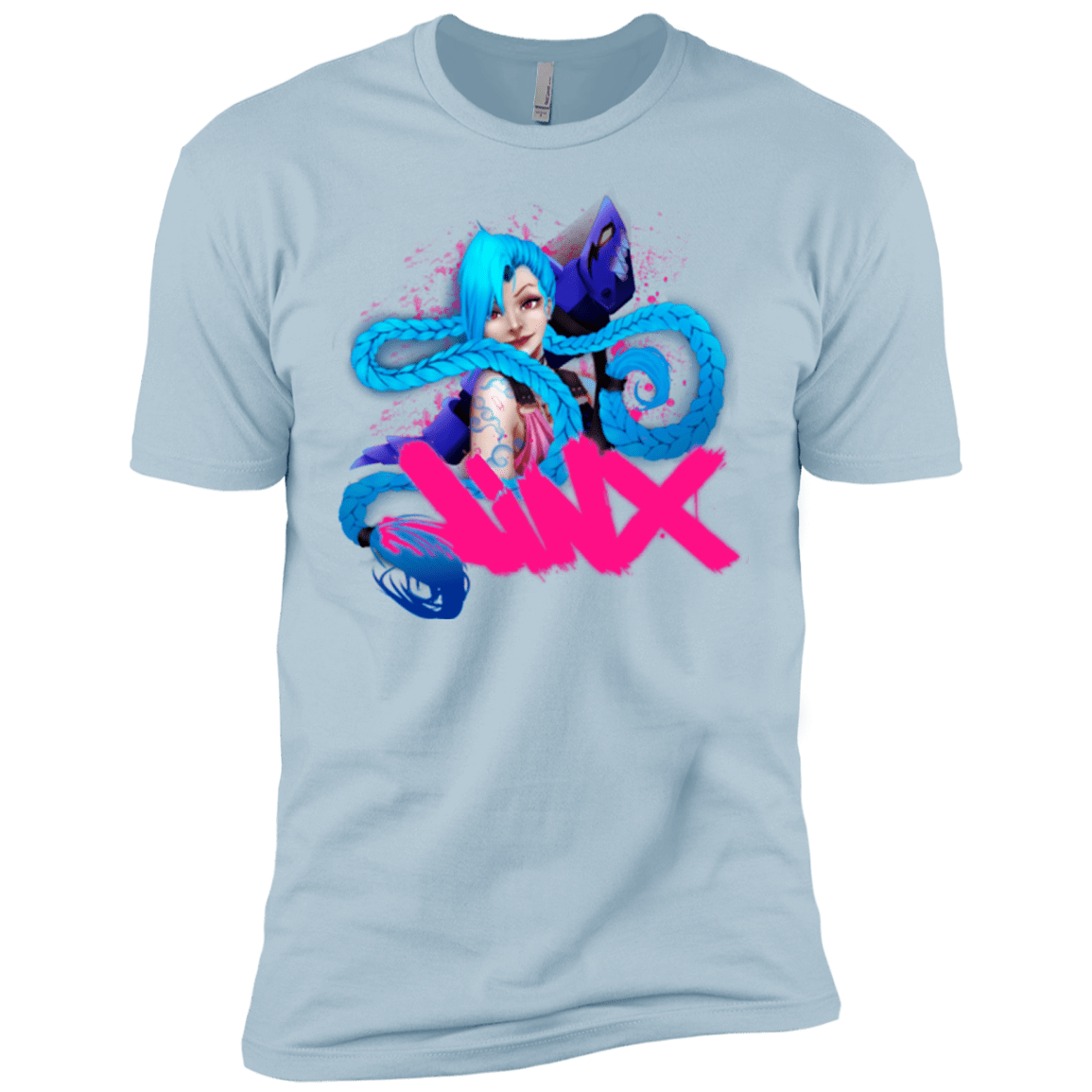 T-Shirts Light Blue / X-Small Jinx Men's Premium T-Shirt