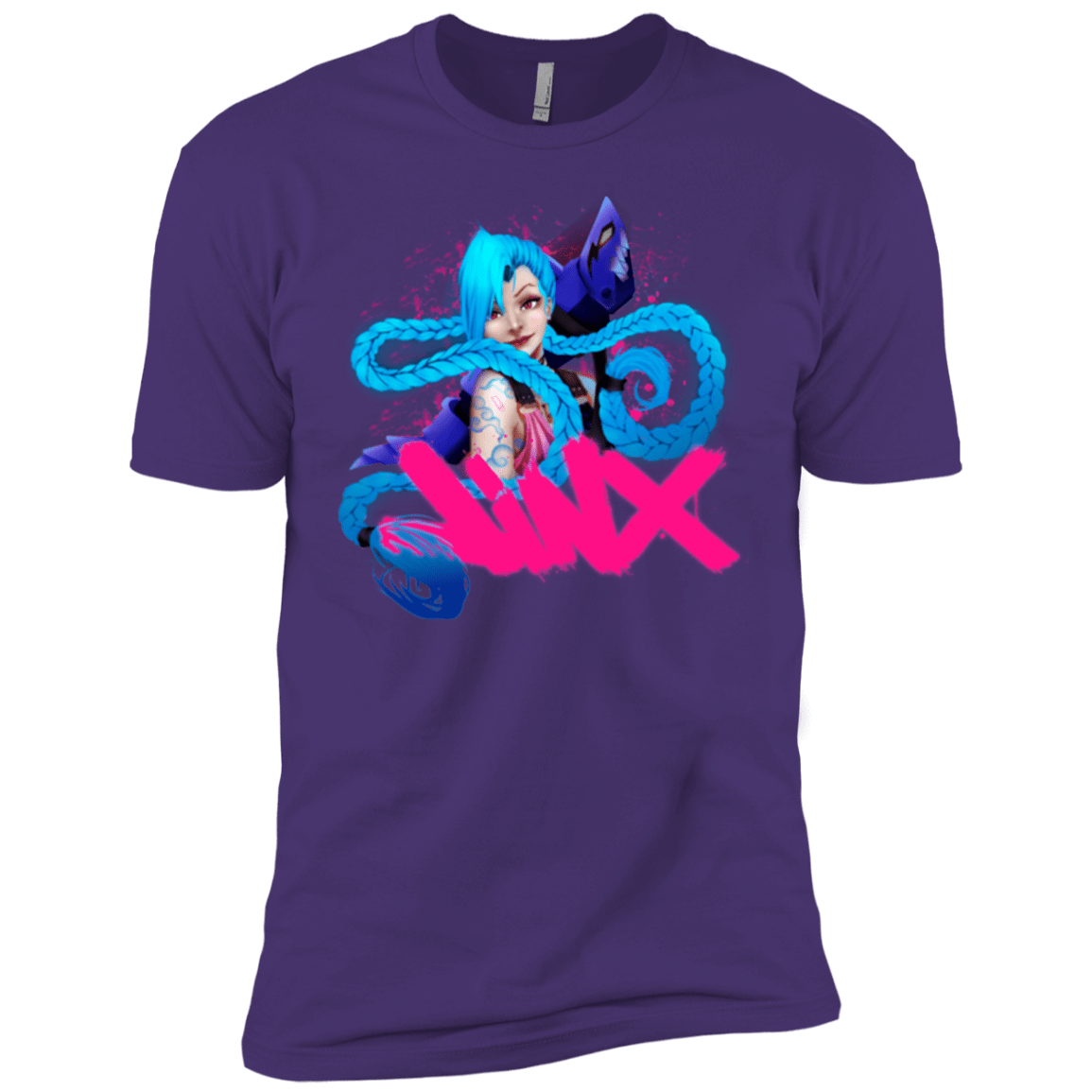 T-Shirts Purple / X-Small Jinx Men's Premium T-Shirt