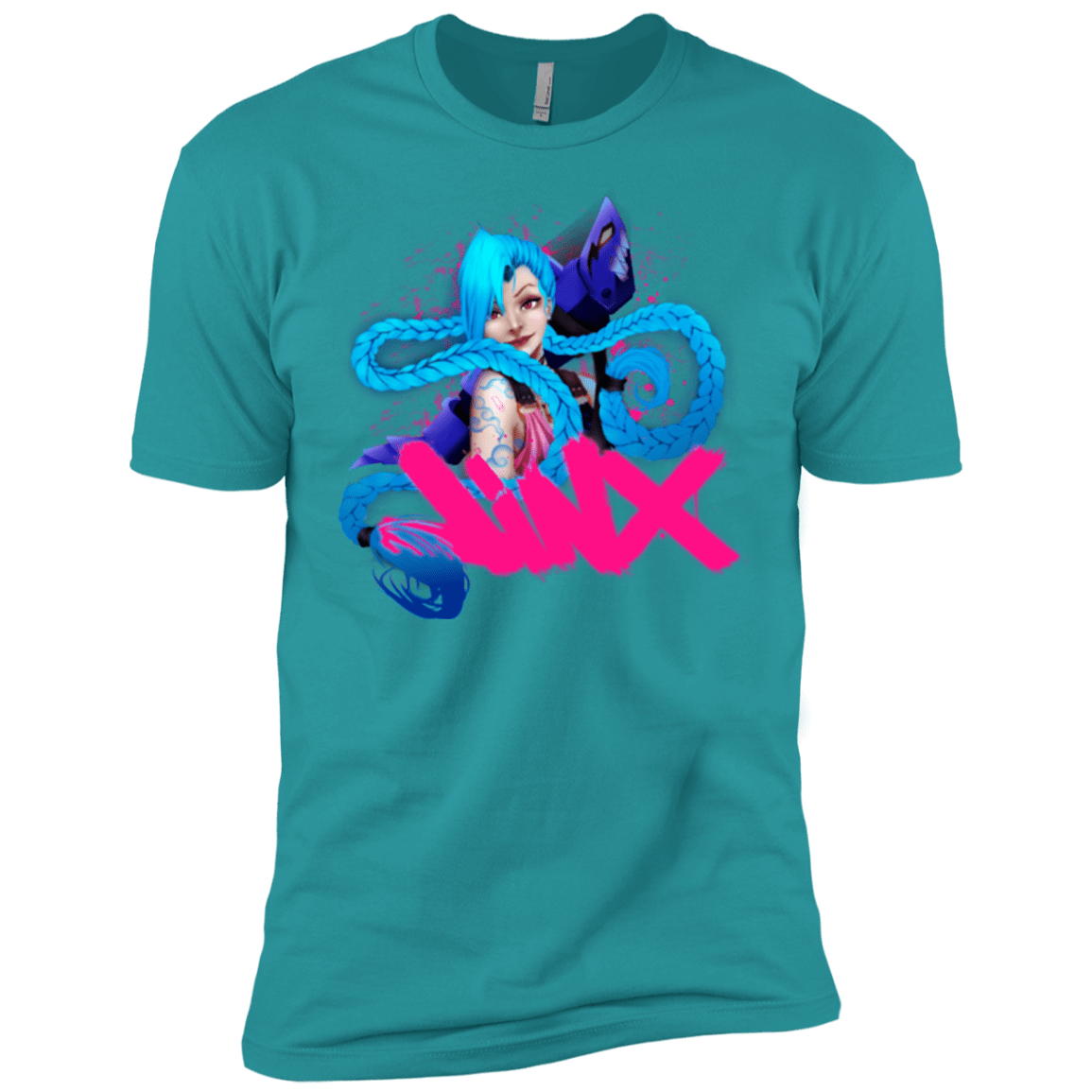 T-Shirts Tahiti Blue / X-Small Jinx Men's Premium T-Shirt