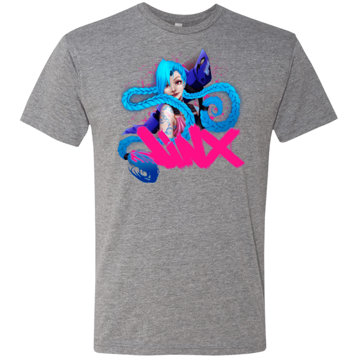 T-Shirts Premium Heather / Small Jinx Men's Triblend T-Shirt