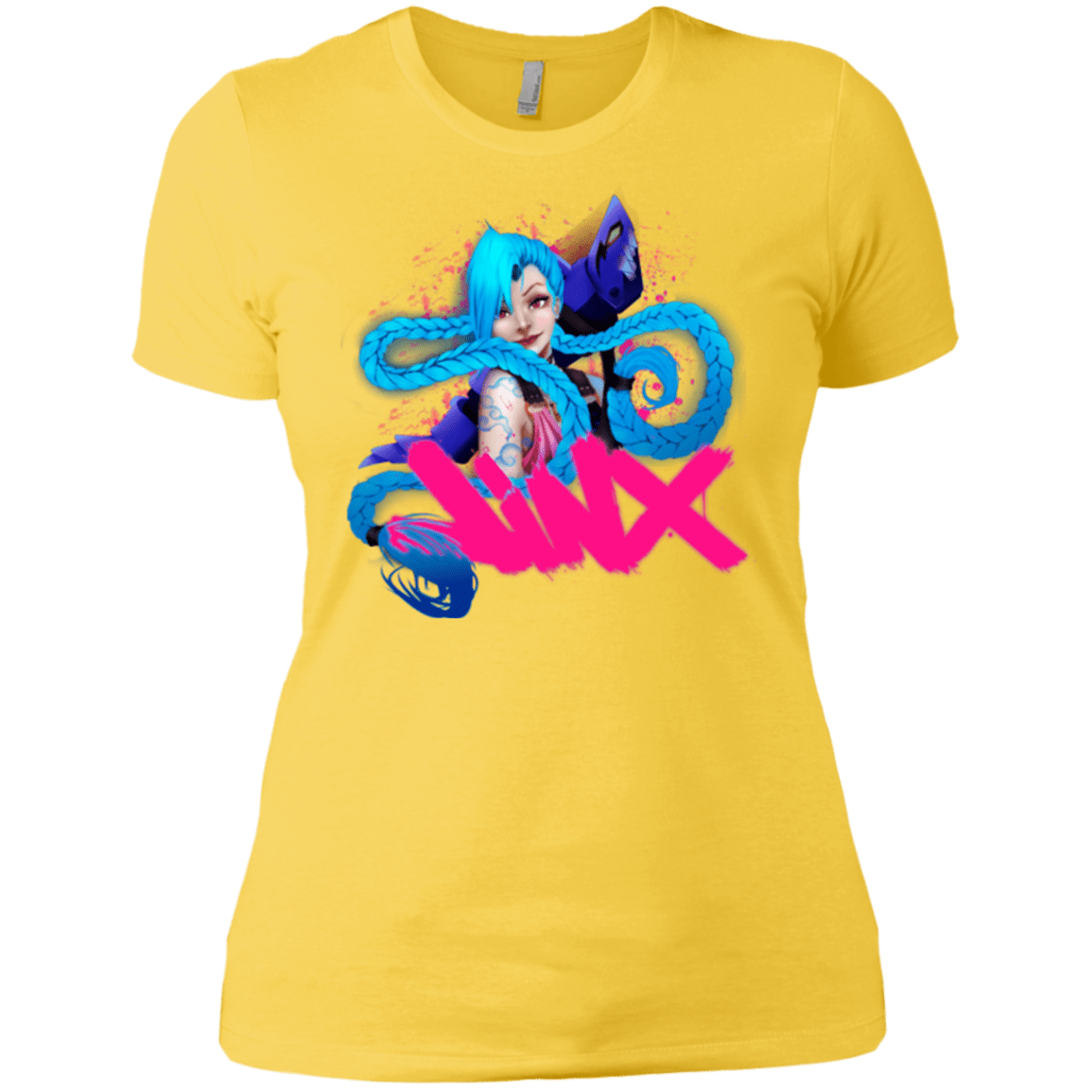 T-Shirts Vibrant Yellow / X-Small Jinx Women's Premium T-Shirt