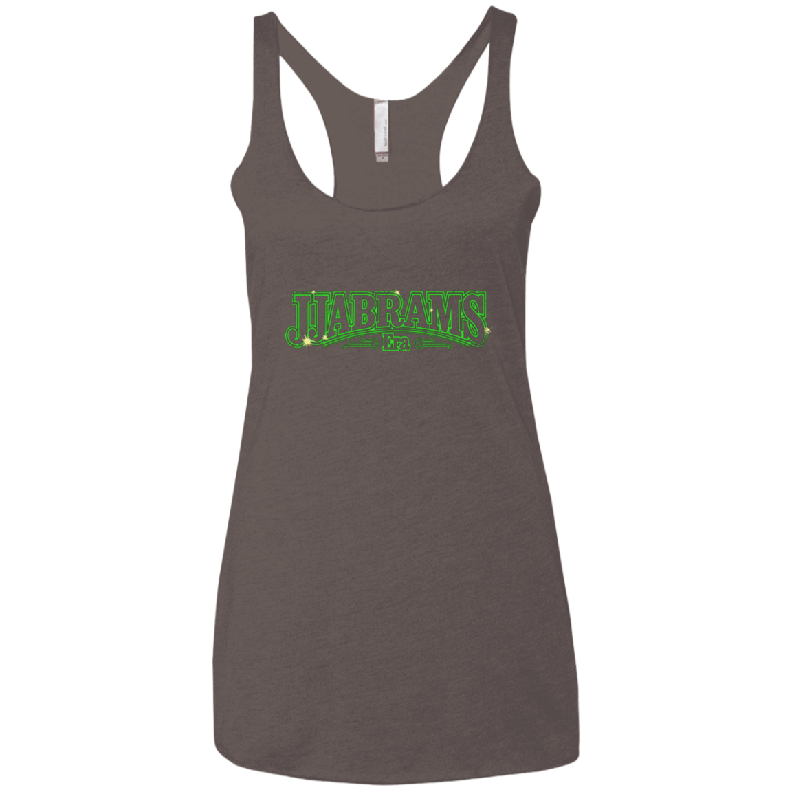 T-Shirts Macchiato / X-Small JJ Abrams Era Women's Triblend Racerback Tank