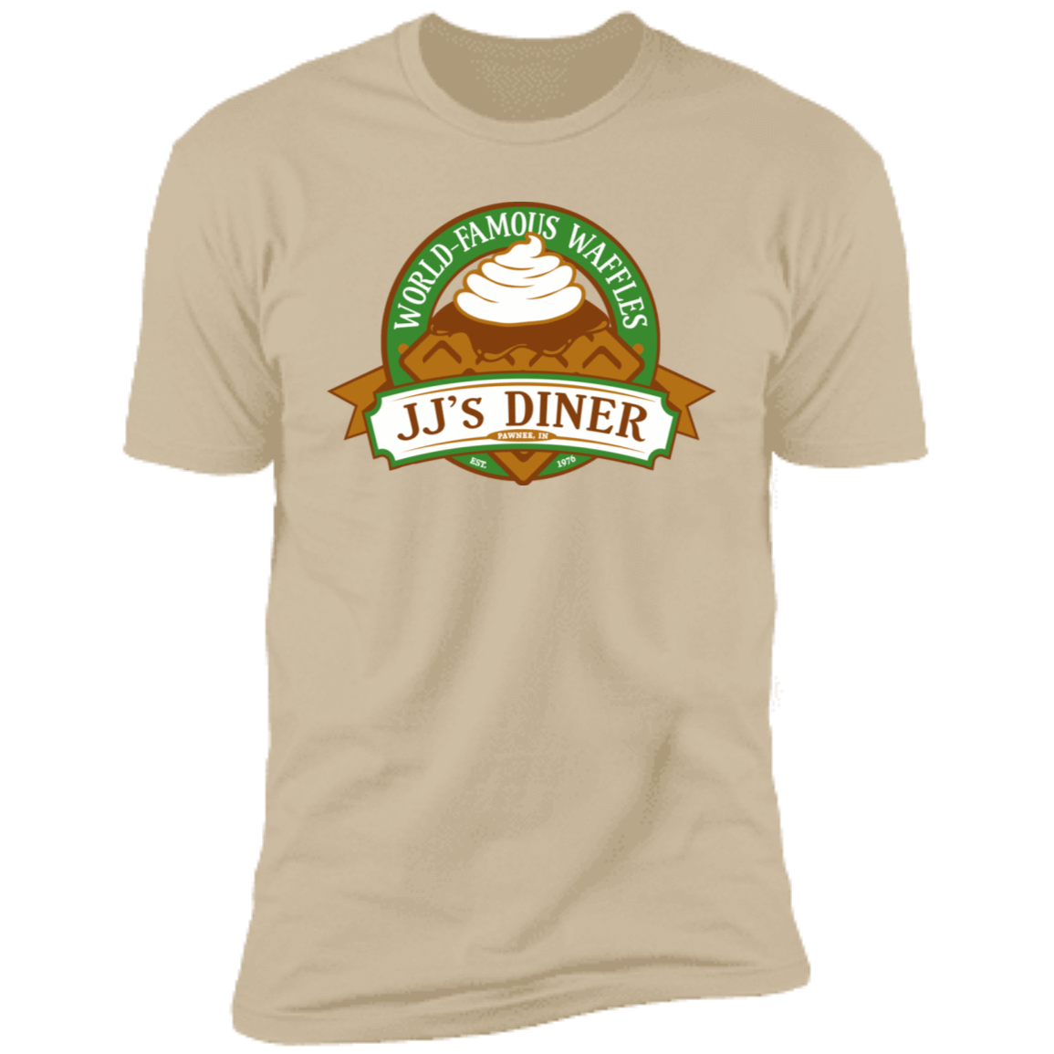 T-Shirts Sand / S JJ's Diner Men's Premium T-Shirt