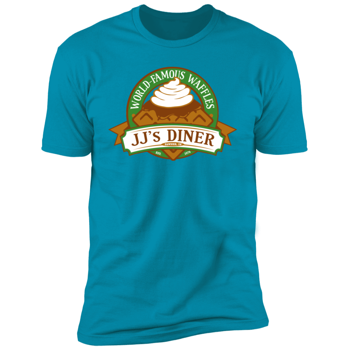 T-Shirts Turquoise / S JJ's Diner Men's Premium T-Shirt