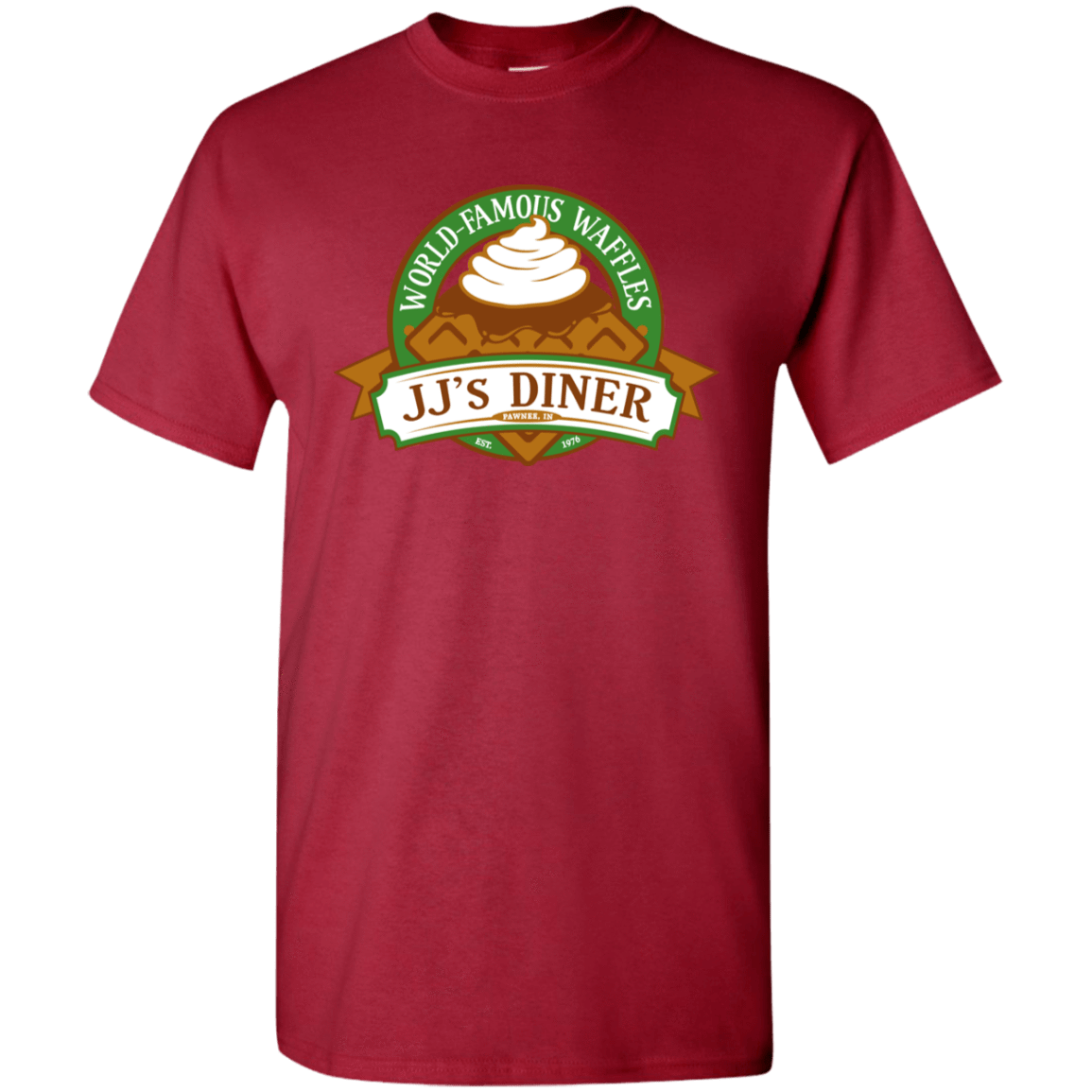 T-Shirts Cardinal / YXS JJ's Diner Youth T-Shirt