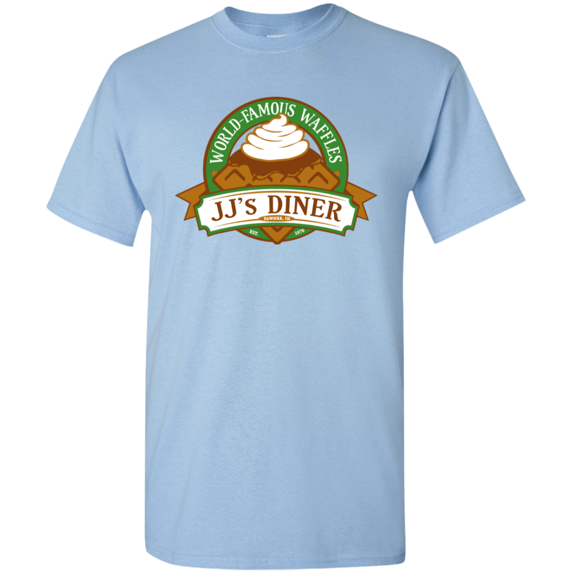 T-Shirts Light Blue / YXS JJ's Diner Youth T-Shirt