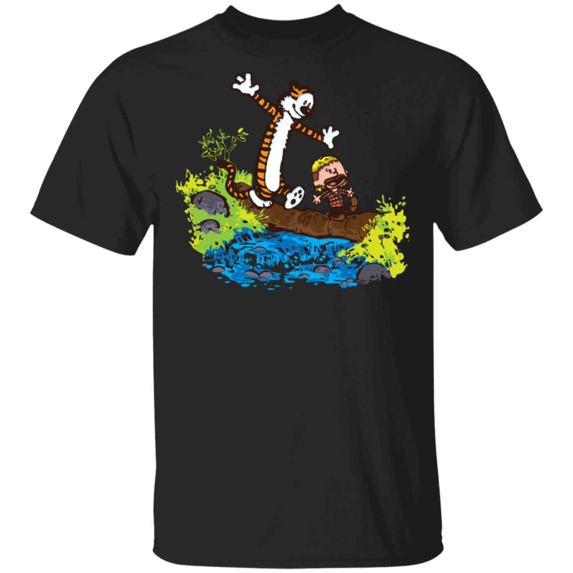 T-Shirts Black / S Joe And Tiger T-Shirt