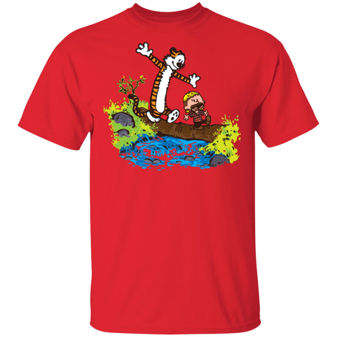 T-Shirts Red / S Joe And Tiger T-Shirt