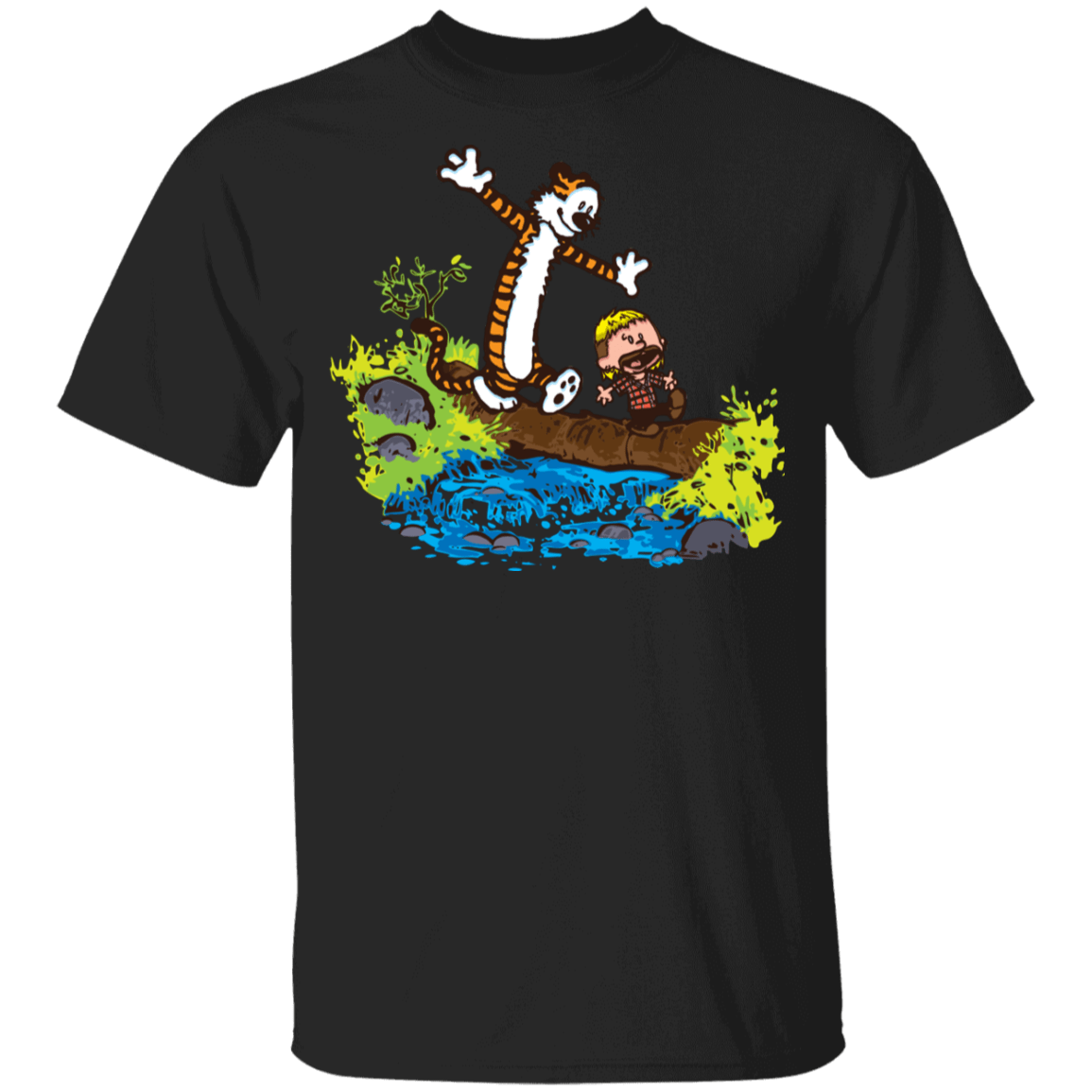 T-Shirts Black / YXS Joe And Tiger Youth T-Shirt