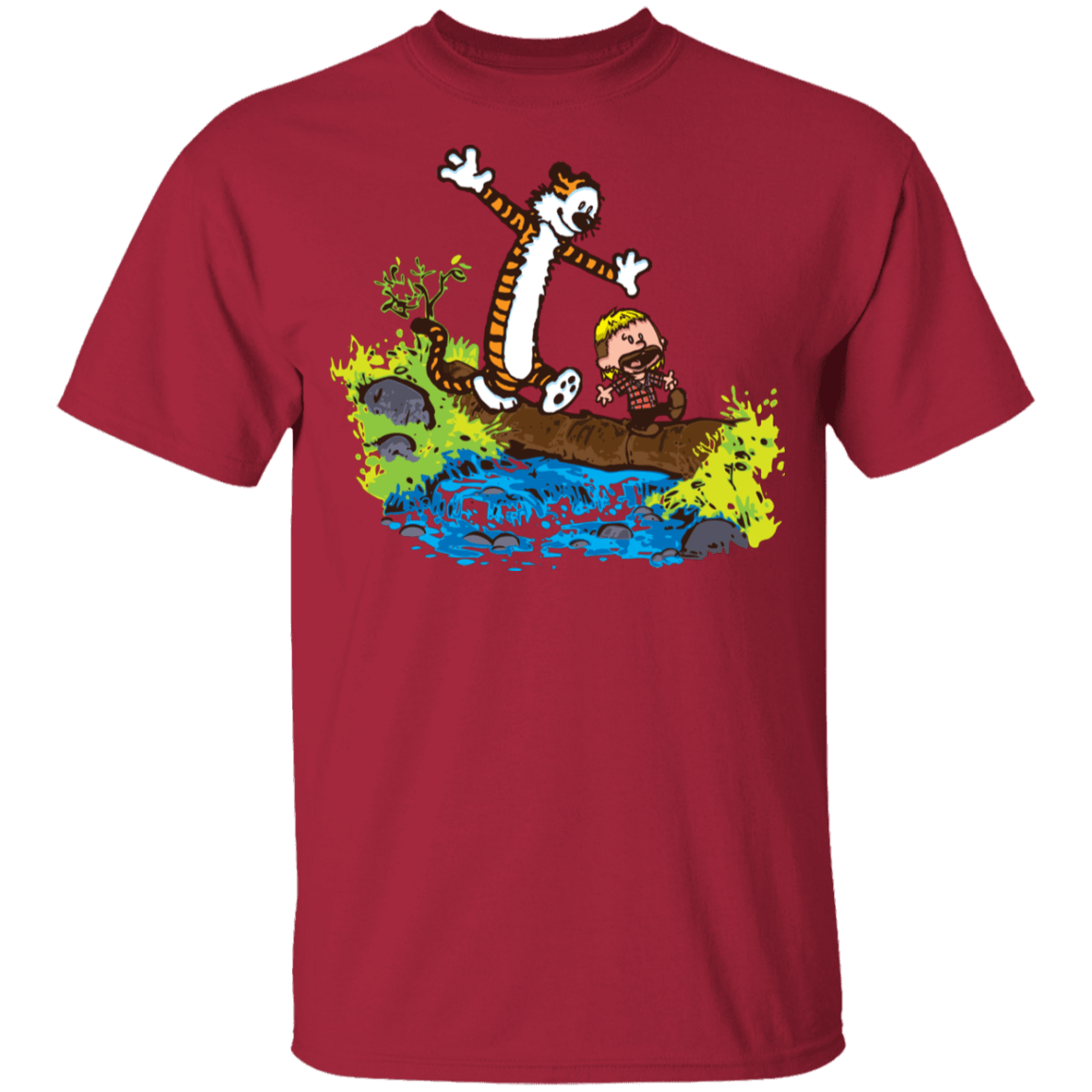 T-Shirts Cardinal / YXS Joe And Tiger Youth T-Shirt