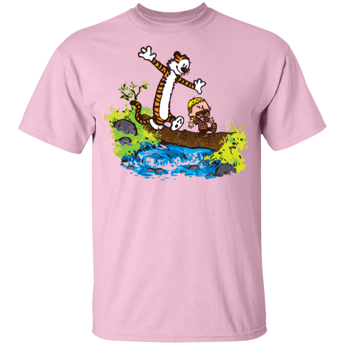 T-Shirts Light Pink / YXS Joe And Tiger Youth T-Shirt