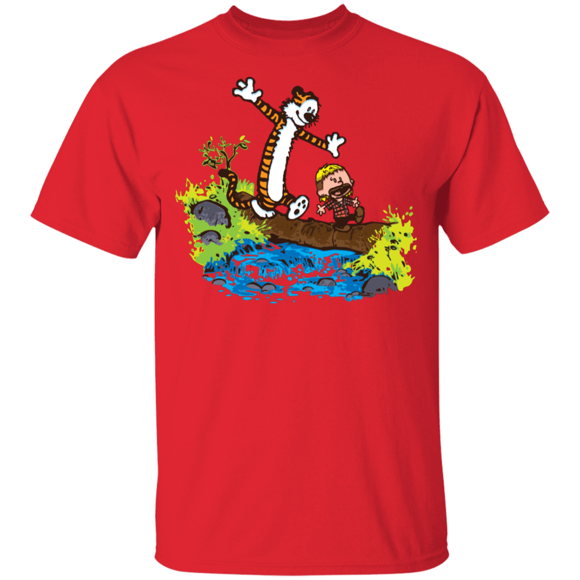 T-Shirts Red / YXS Joe And Tiger Youth T-Shirt