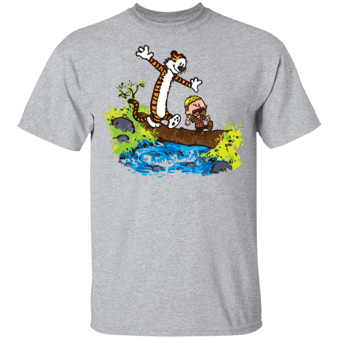 T-Shirts Sport Grey / YXS Joe And Tiger Youth T-Shirt