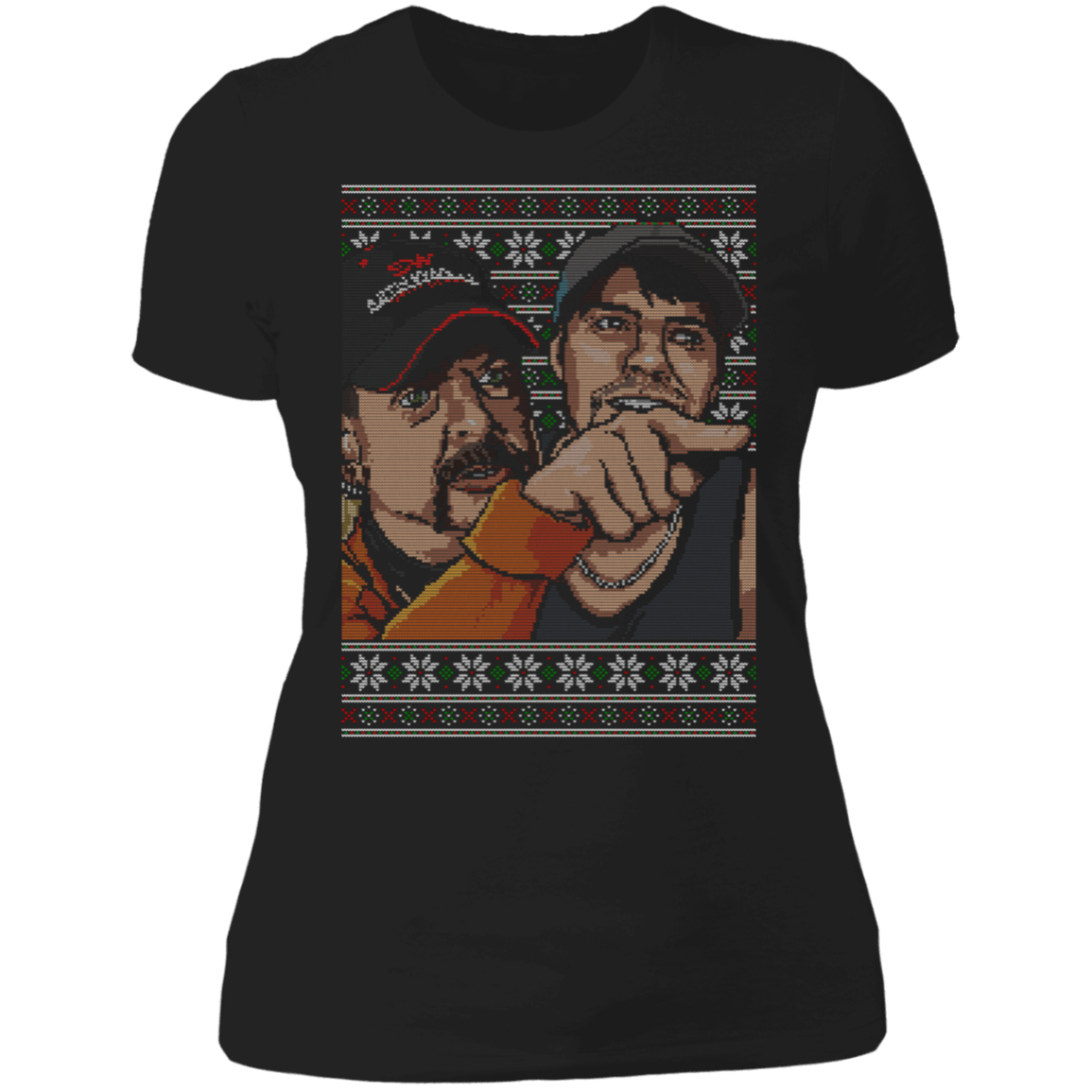 T-Shirts Black / X-Small Joe Exotic Meme Ugly Sweater Women's Premium T-Shirt