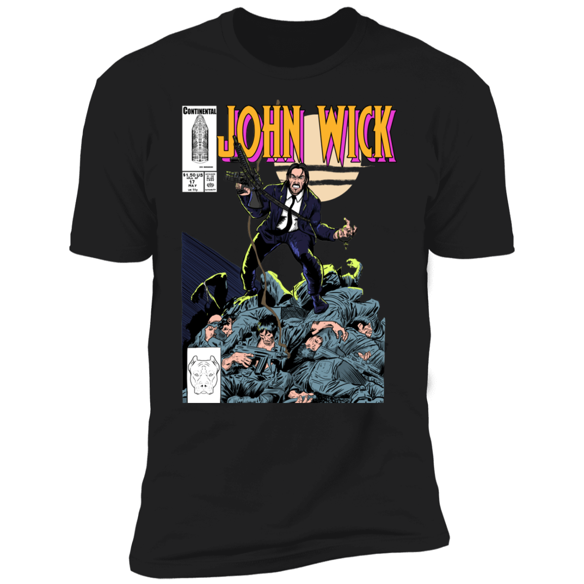 T-Shirts Black / X-Small John Wick Men's Premium T-Shirt