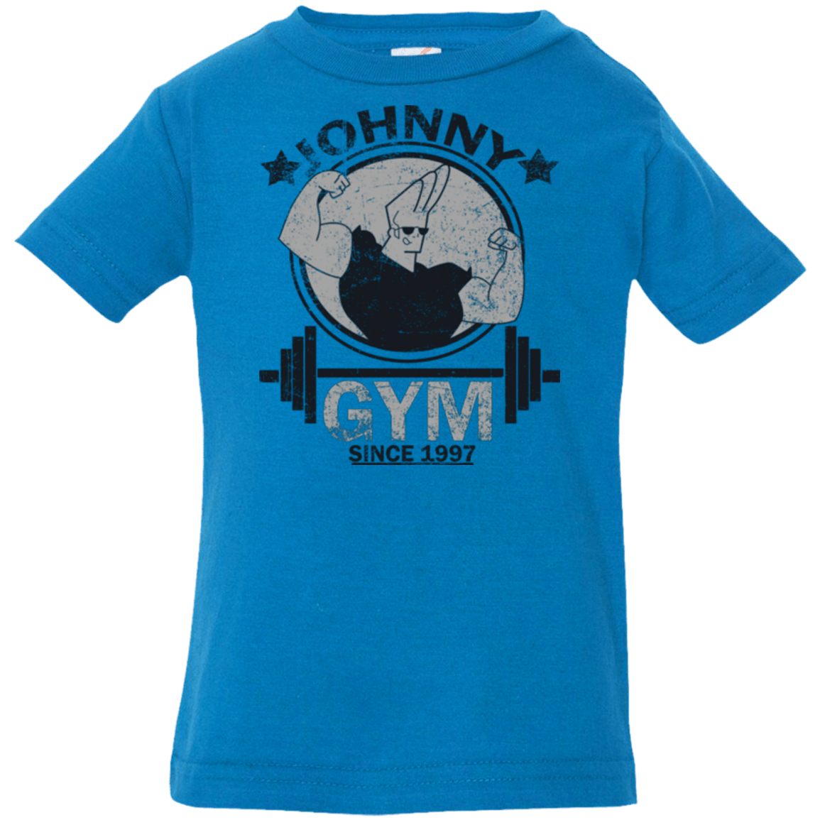 T-Shirts Cobalt / 6 Months Johnny Gym Infant Premium T-Shirt