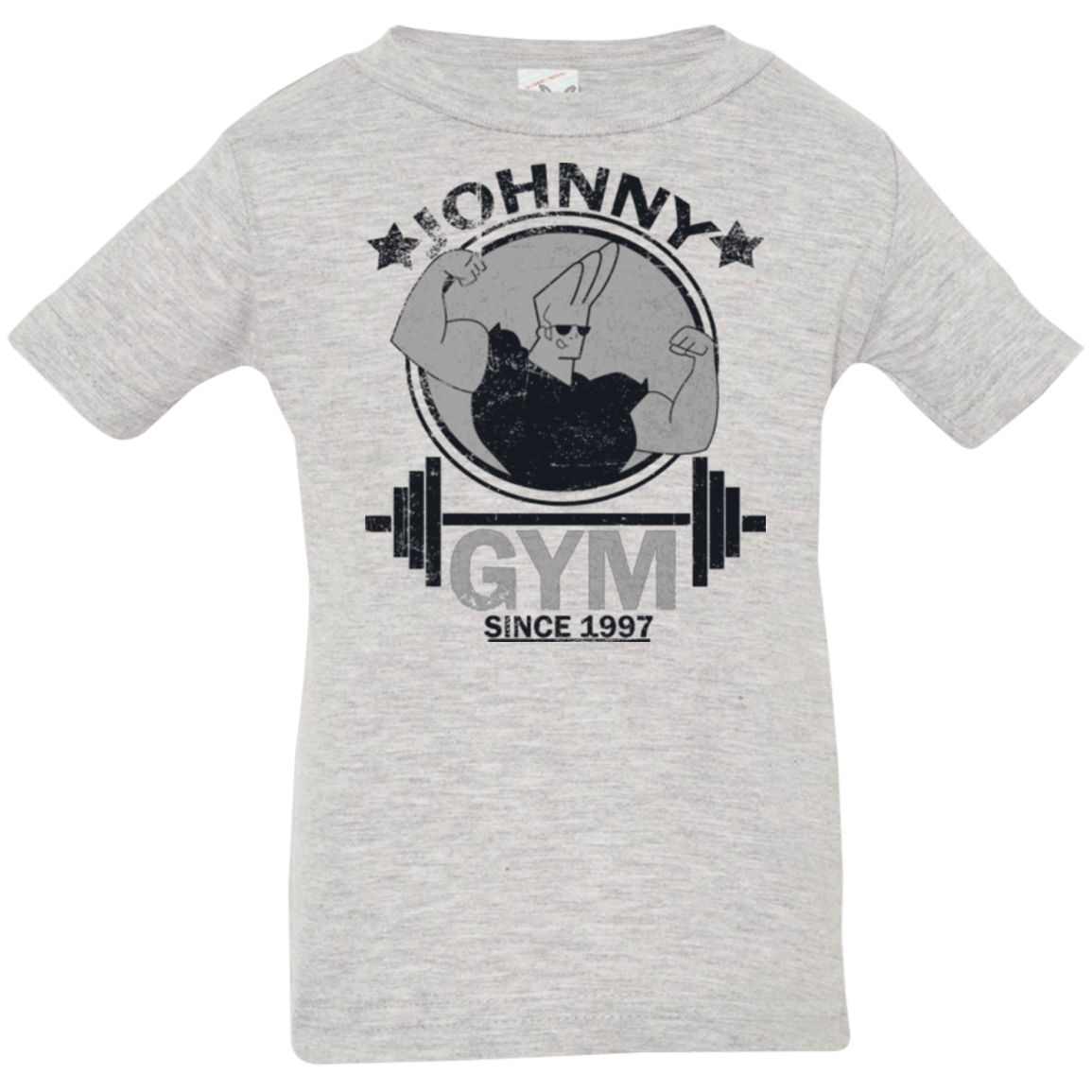 T-Shirts Heather / 6 Months Johnny Gym Infant Premium T-Shirt