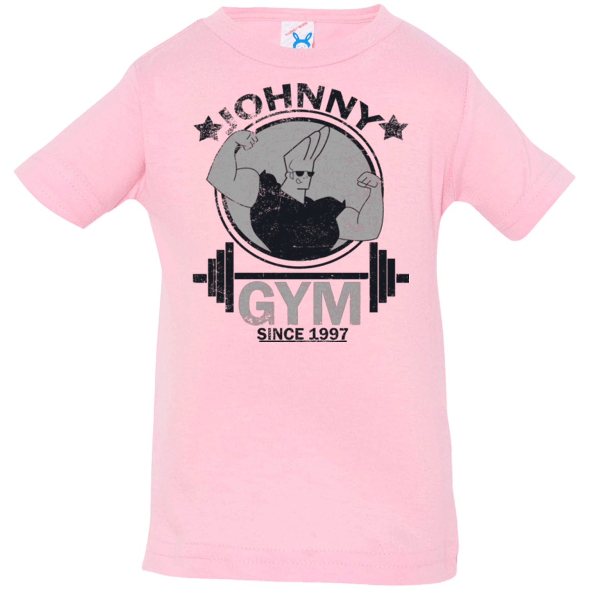 T-Shirts Pink / 6 Months Johnny Gym Infant Premium T-Shirt