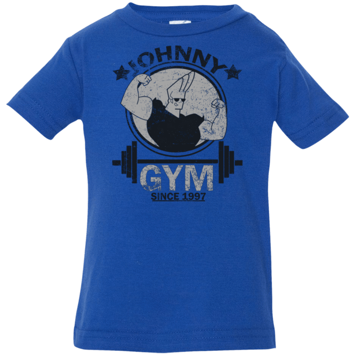 T-Shirts Royal / 6 Months Johnny Gym Infant Premium T-Shirt