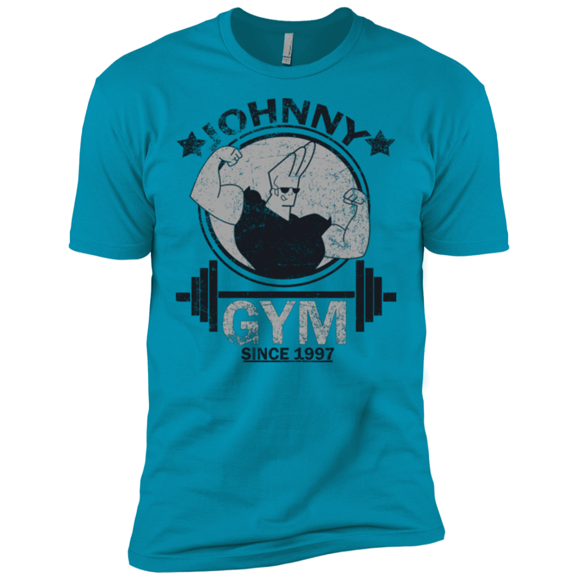 T-Shirts Turquoise / X-Small Johnny Gym Men's Premium T-Shirt