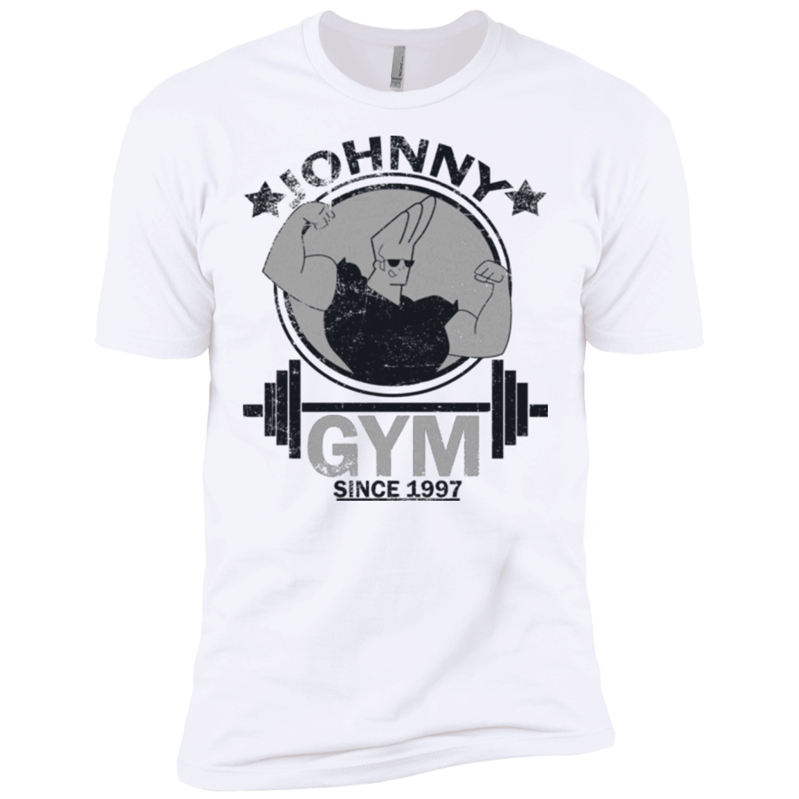 T-Shirts White / X-Small Johnny Gym Men's Premium T-Shirt