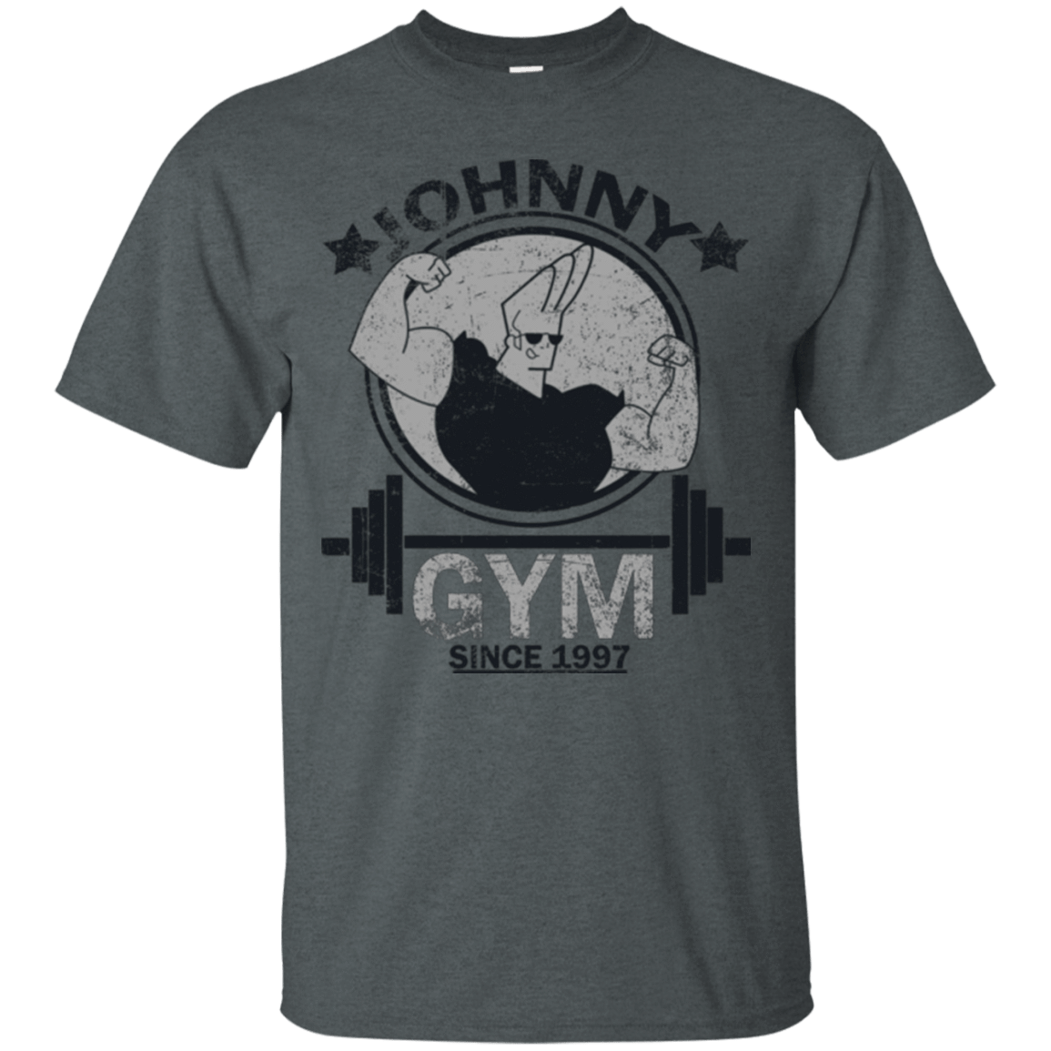 T-Shirts Dark Heather / Small Johnny Gym T-Shirt