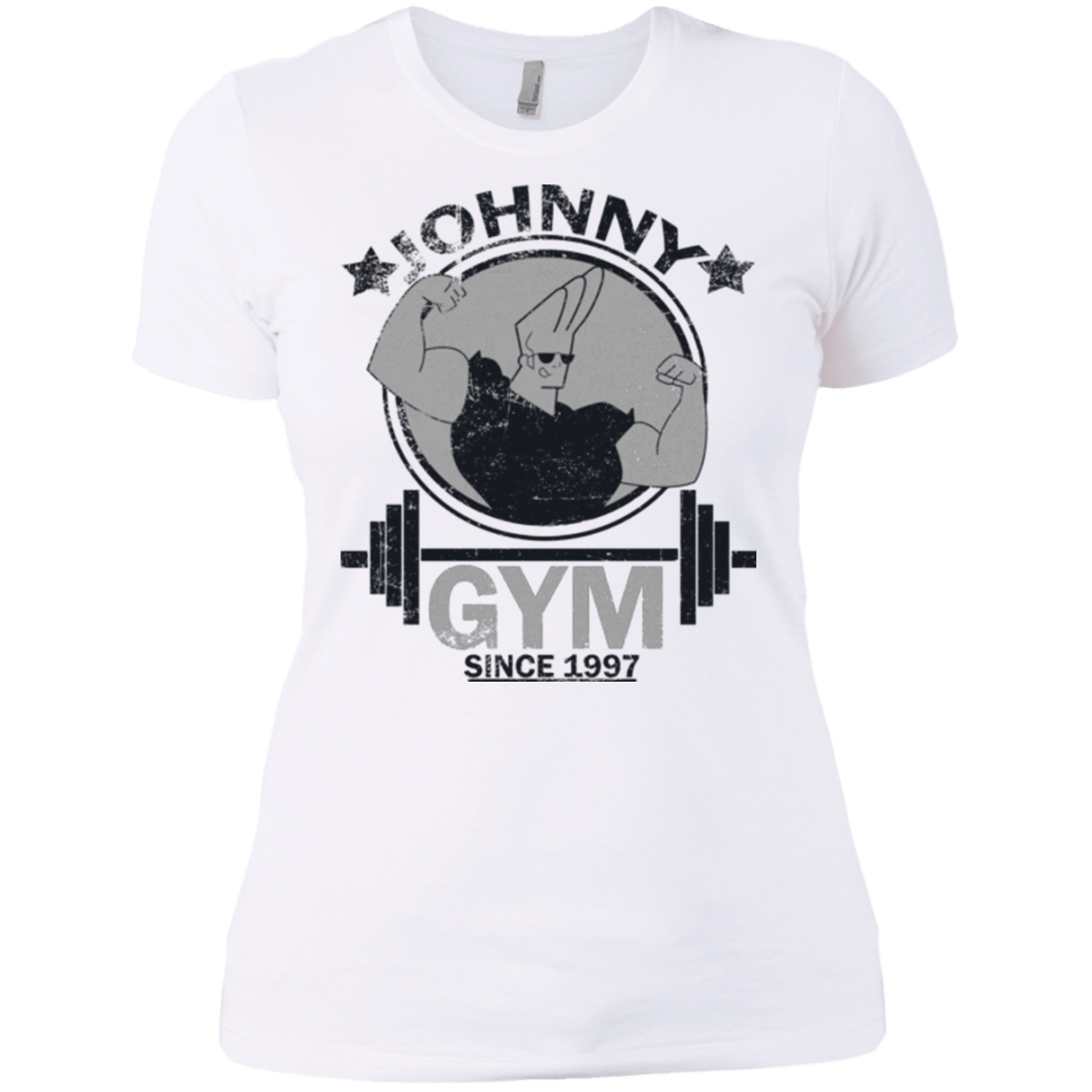 T-Shirts White / X-Small Johnny Gym Women's Premium T-Shirt