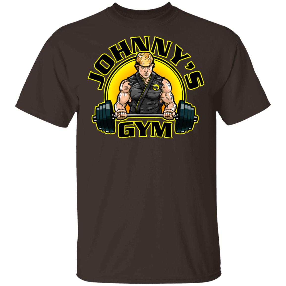 T-Shirts Dark Chocolate / S Johnny's Gym T-Shirt