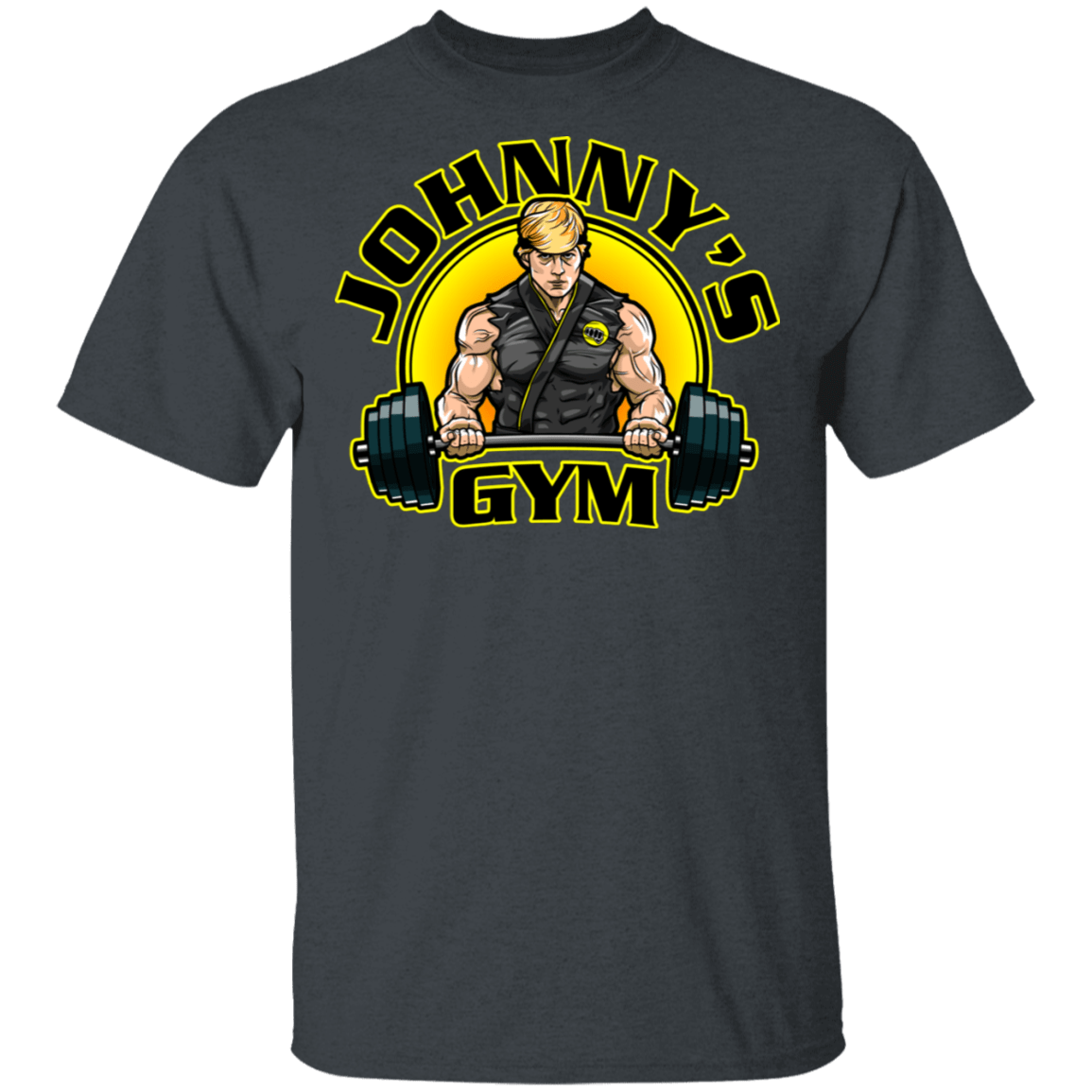 T-Shirts Dark Heather / S Johnny's Gym T-Shirt