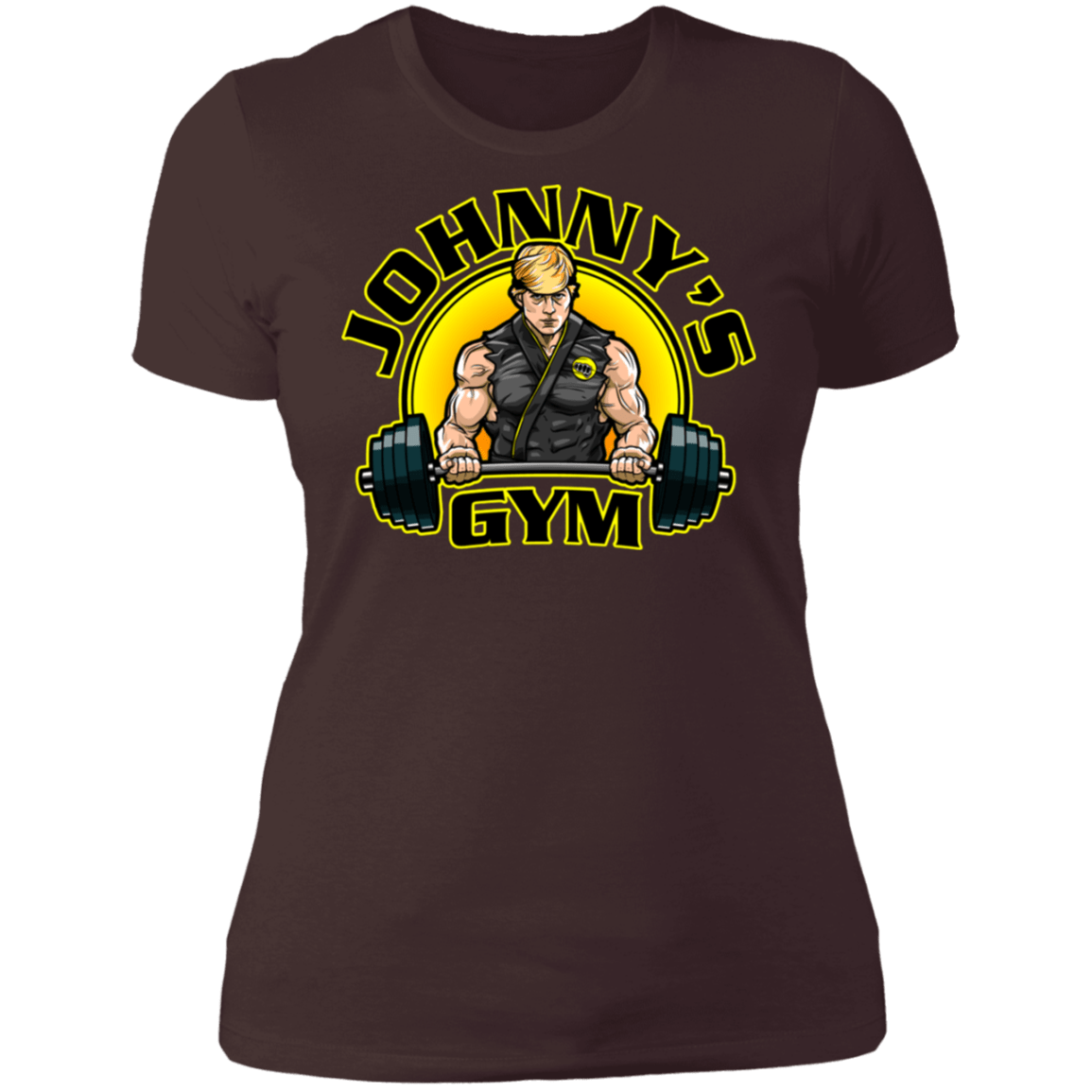 T-Shirts Dark Chocolate / S Johnny's Gym Women's Premium T-Shirt