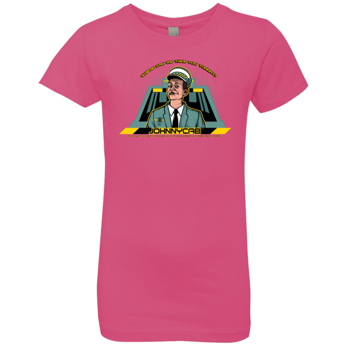 T-Shirts Hot Pink / YXS Johnnycab Girls Premium T-Shirt