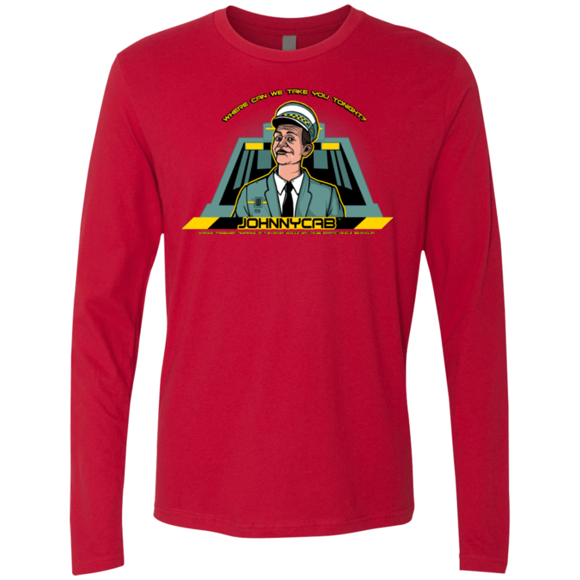T-Shirts Red / Small Johnnycab Men's Premium Long Sleeve