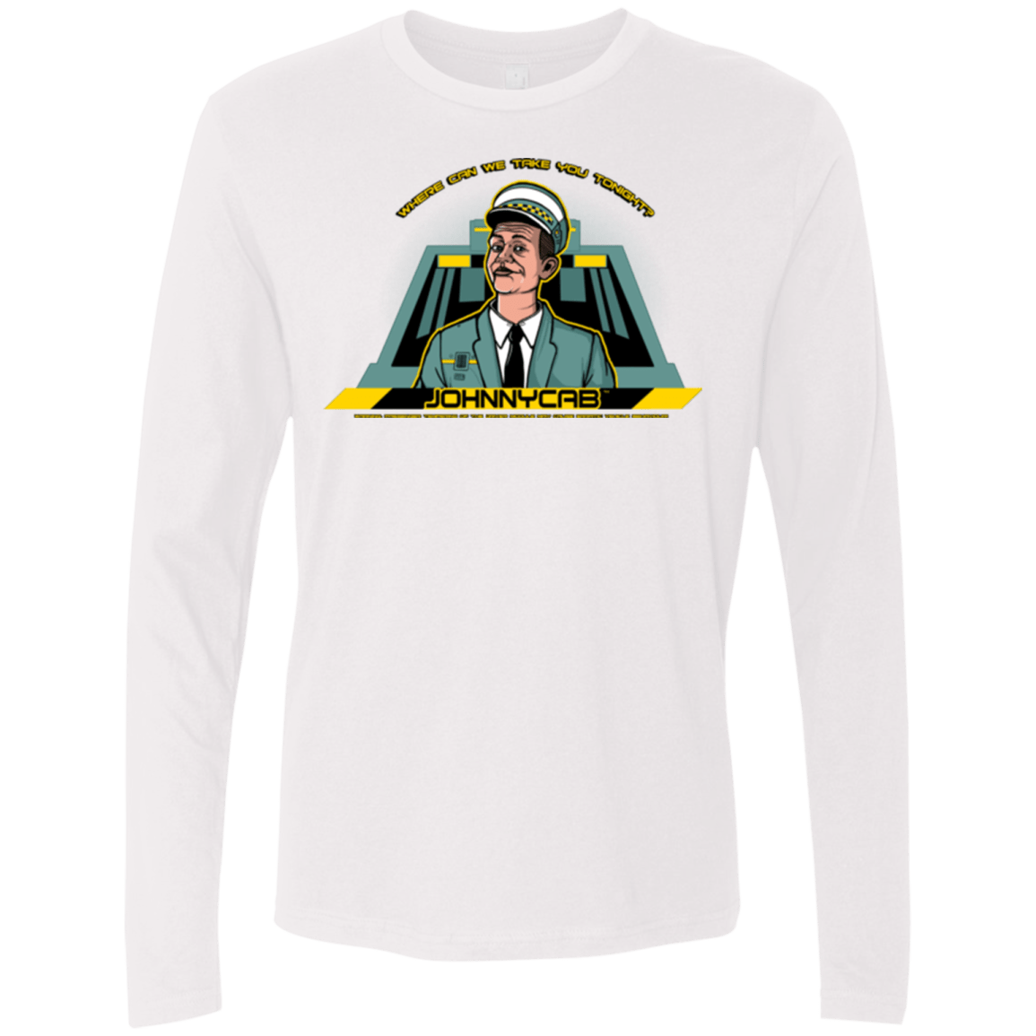 T-Shirts White / Small Johnnycab Men's Premium Long Sleeve
