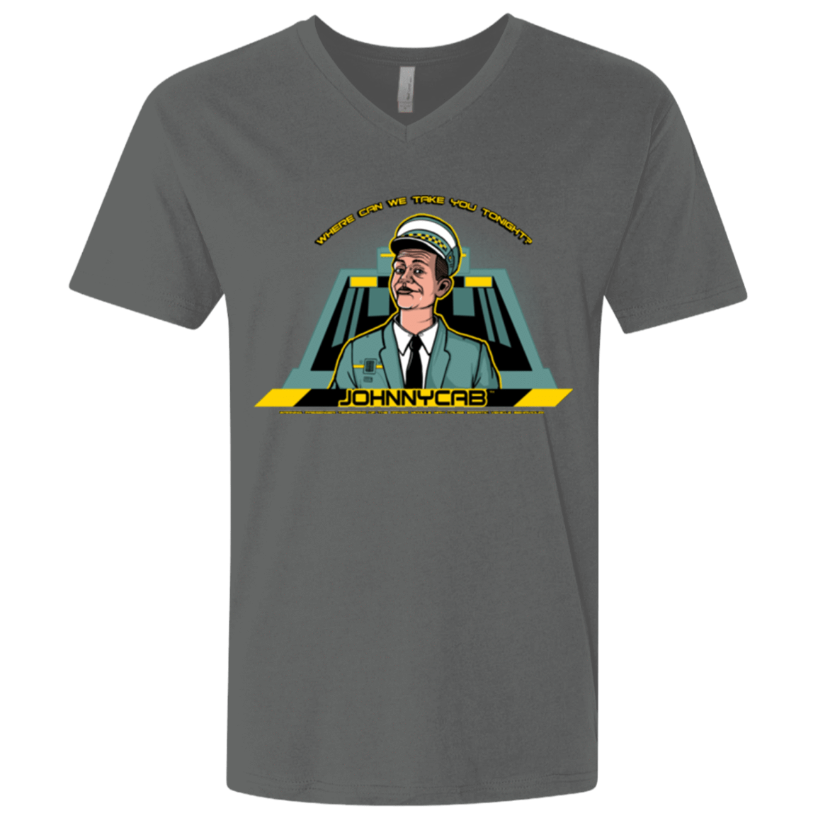 T-Shirts Heavy Metal / X-Small Johnnycab Men's Premium V-Neck