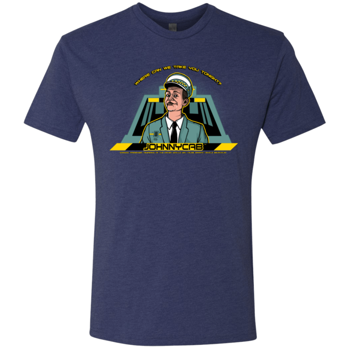 T-Shirts Vintage Navy / Small Johnnycab Men's Triblend T-Shirt