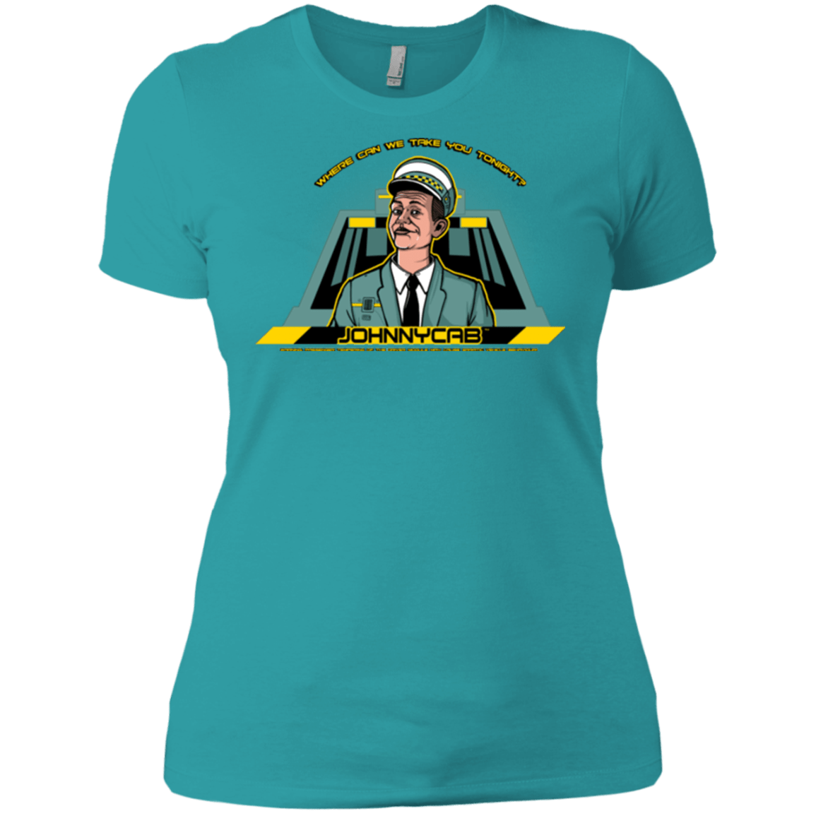 T-Shirts Tahiti Blue / X-Small Johnnycab Women's Premium T-Shirt