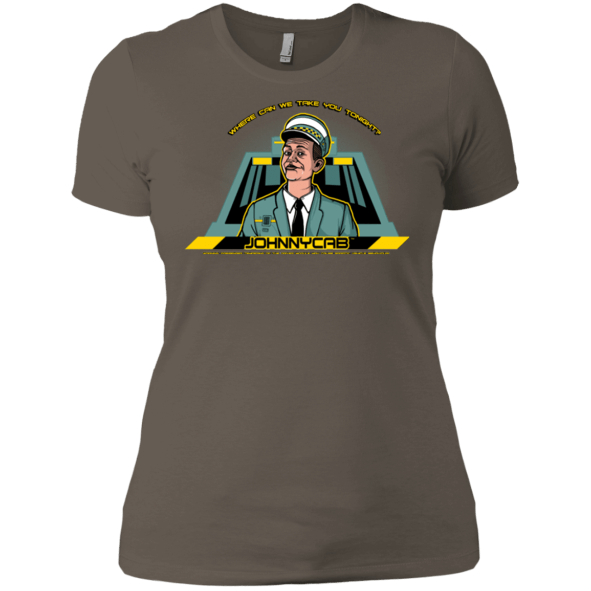 T-Shirts Warm Grey / X-Small Johnnycab Women's Premium T-Shirt