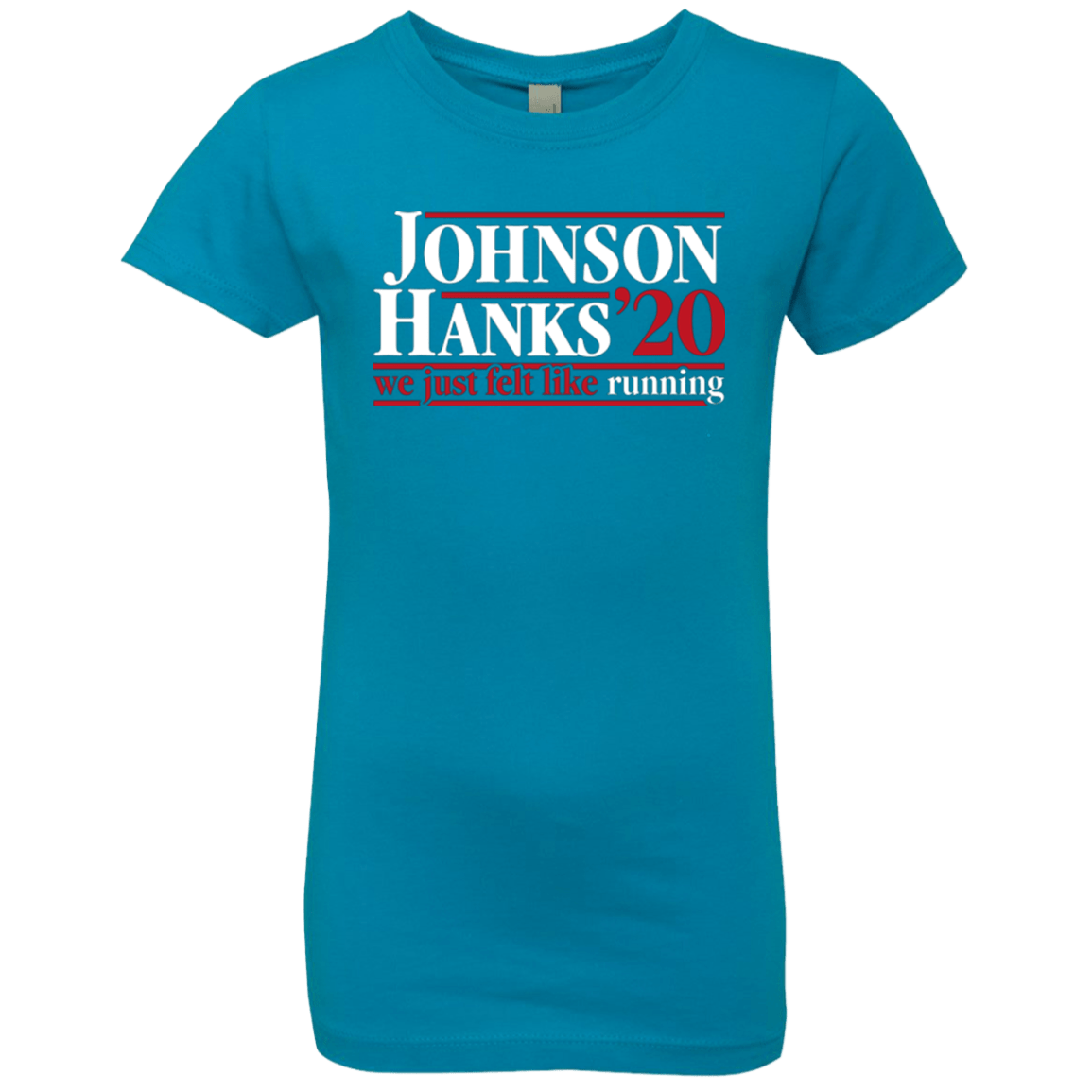 T-Shirts Turquoise / YXS Johnson Hanks 2020 Girls Premium T-Shirt