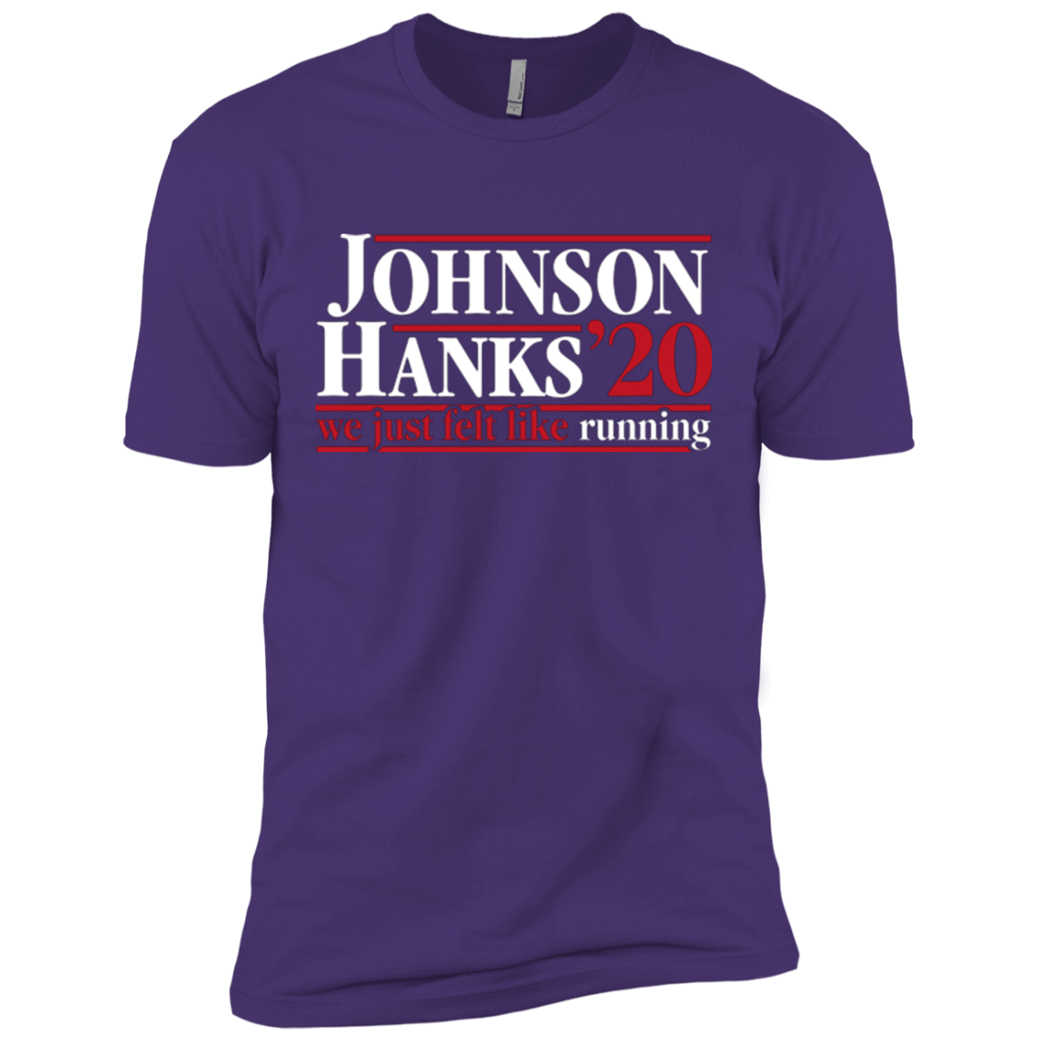T-Shirts Purple / X-Small Johnson Hanks 2020 Men's Premium T-Shirt
