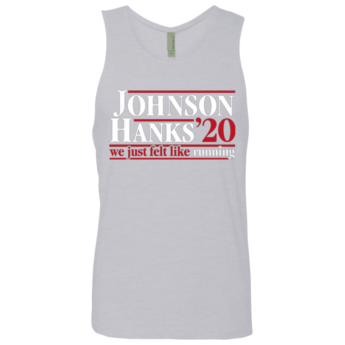 T-Shirts Heather Grey / Small Johnson Hanks 2020 Men's Premium Tank Top