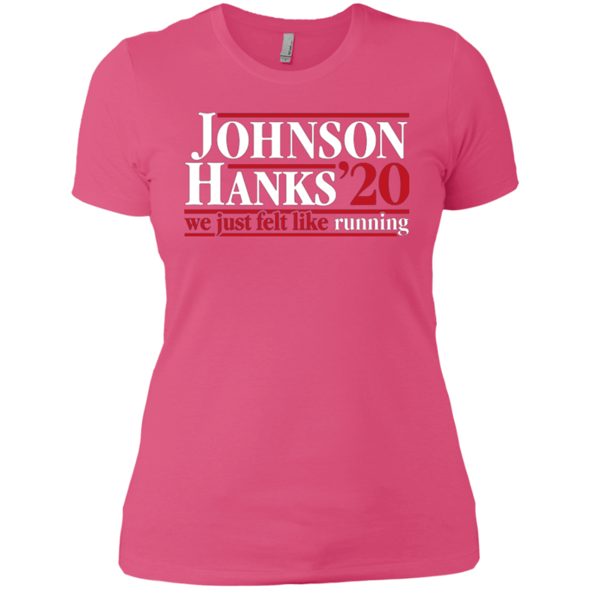 T-Shirts Hot Pink / X-Small Johnson Hanks 2020 Women's Premium T-Shirt