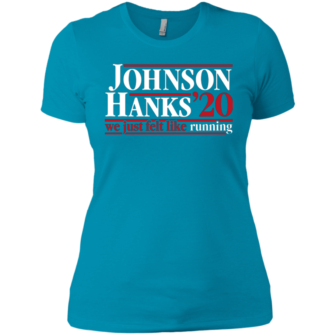 T-Shirts Turquoise / X-Small Johnson Hanks 2020 Women's Premium T-Shirt