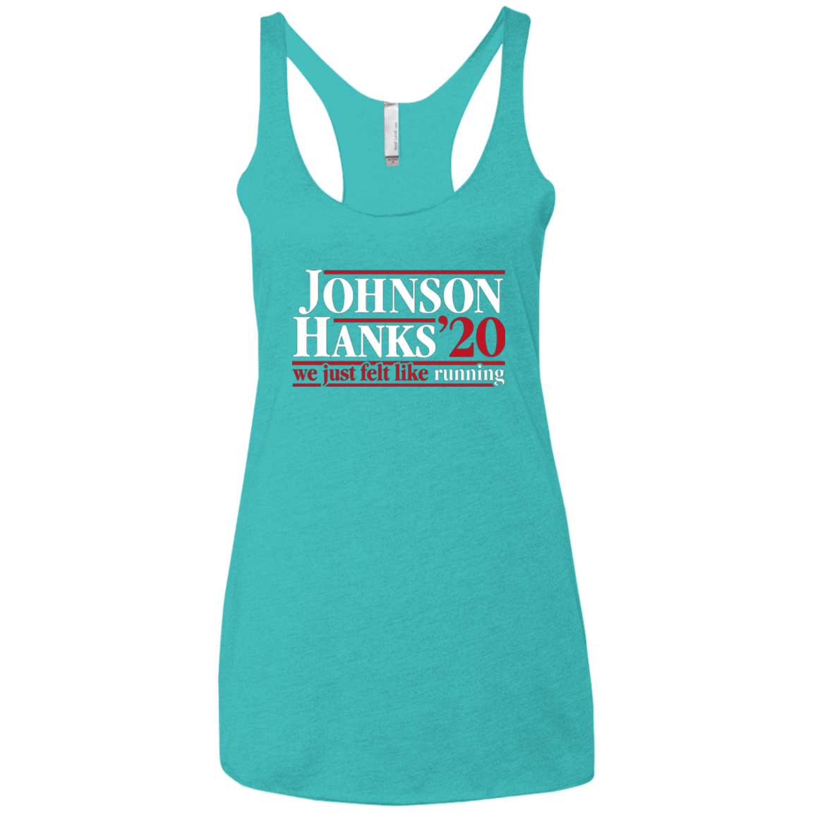 Johnson Hanks 2020 Women's Triblend Racerback Tank