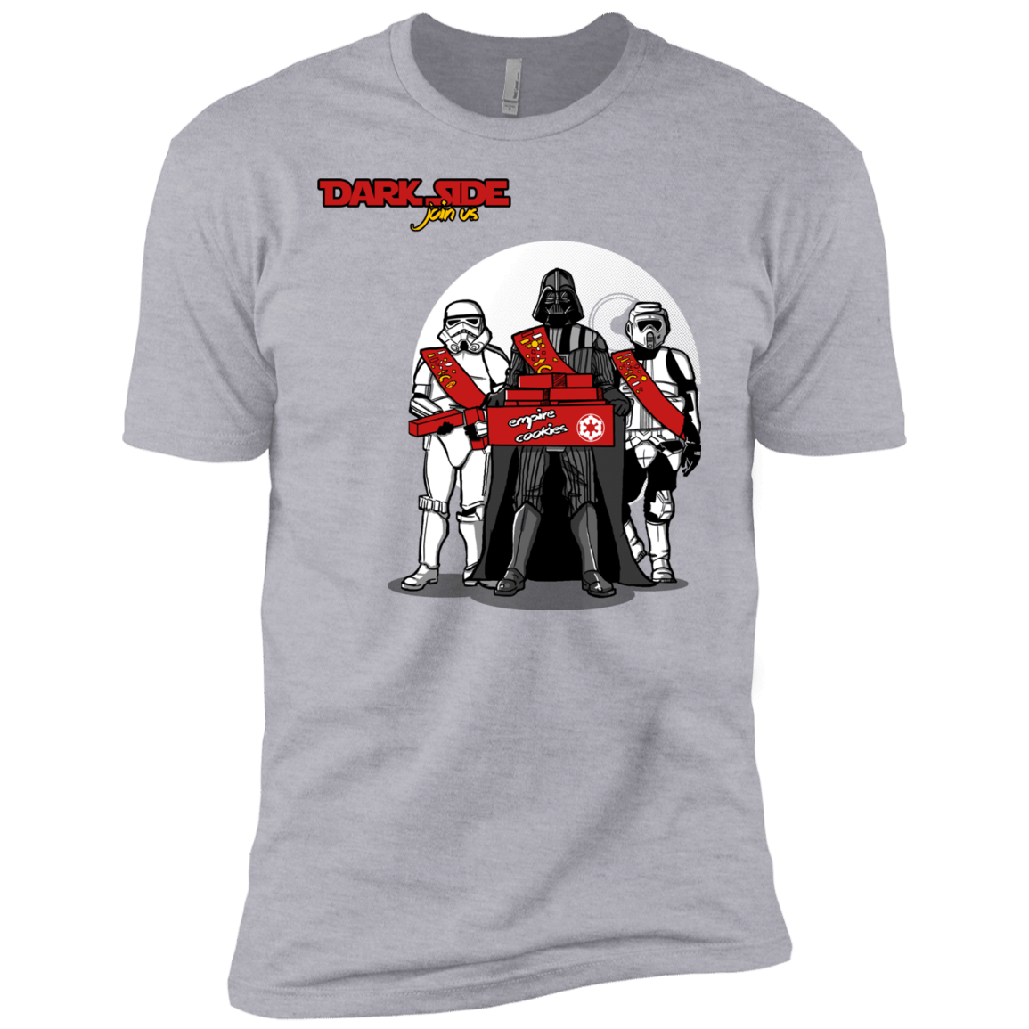 T-Shirts Heather Grey / YXS Join The Dark Side Boys Premium T-Shirt