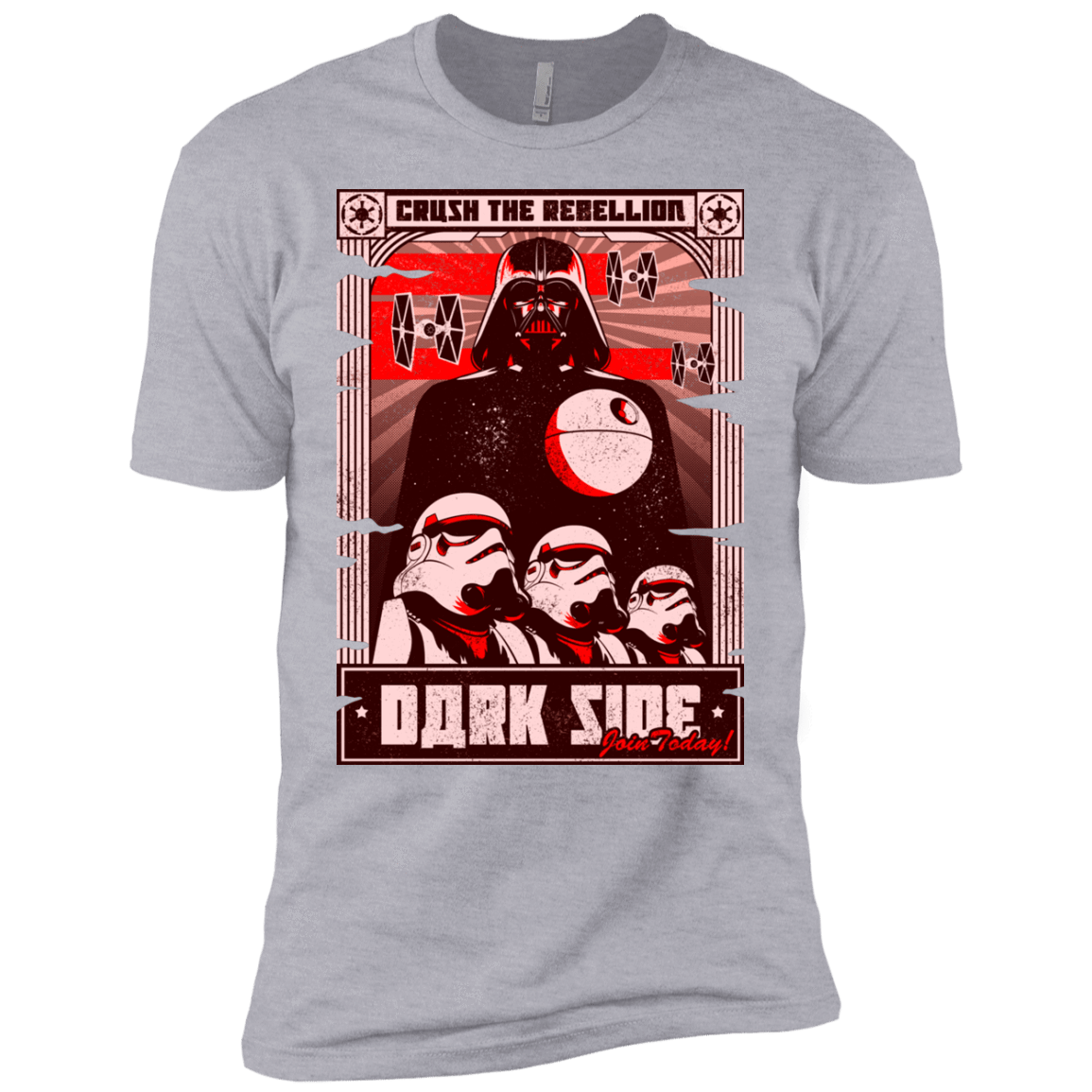 T-Shirts Heather Grey / YXS Join the Dark SIde Boys Premium T-Shirt