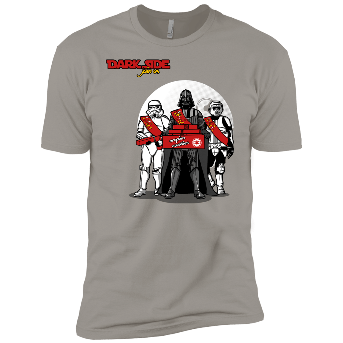 T-Shirts Light Grey / YXS Join The Dark Side Boys Premium T-Shirt