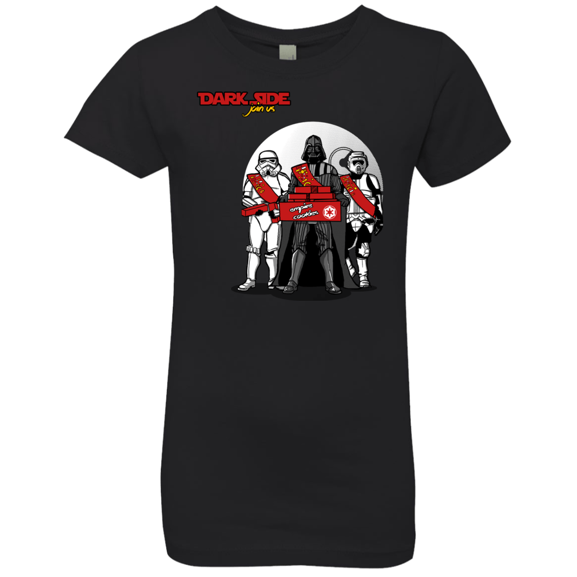 T-Shirts Black / YXS Join The Dark Side Girls Premium T-Shirt