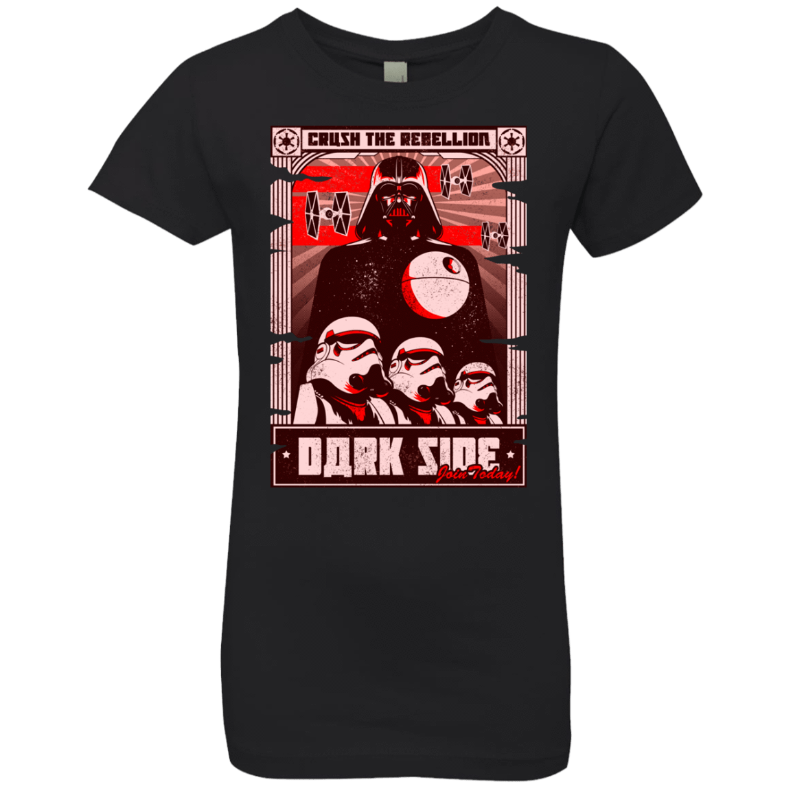 T-Shirts Black / YXS Join the Dark SIde Girls Premium T-Shirt