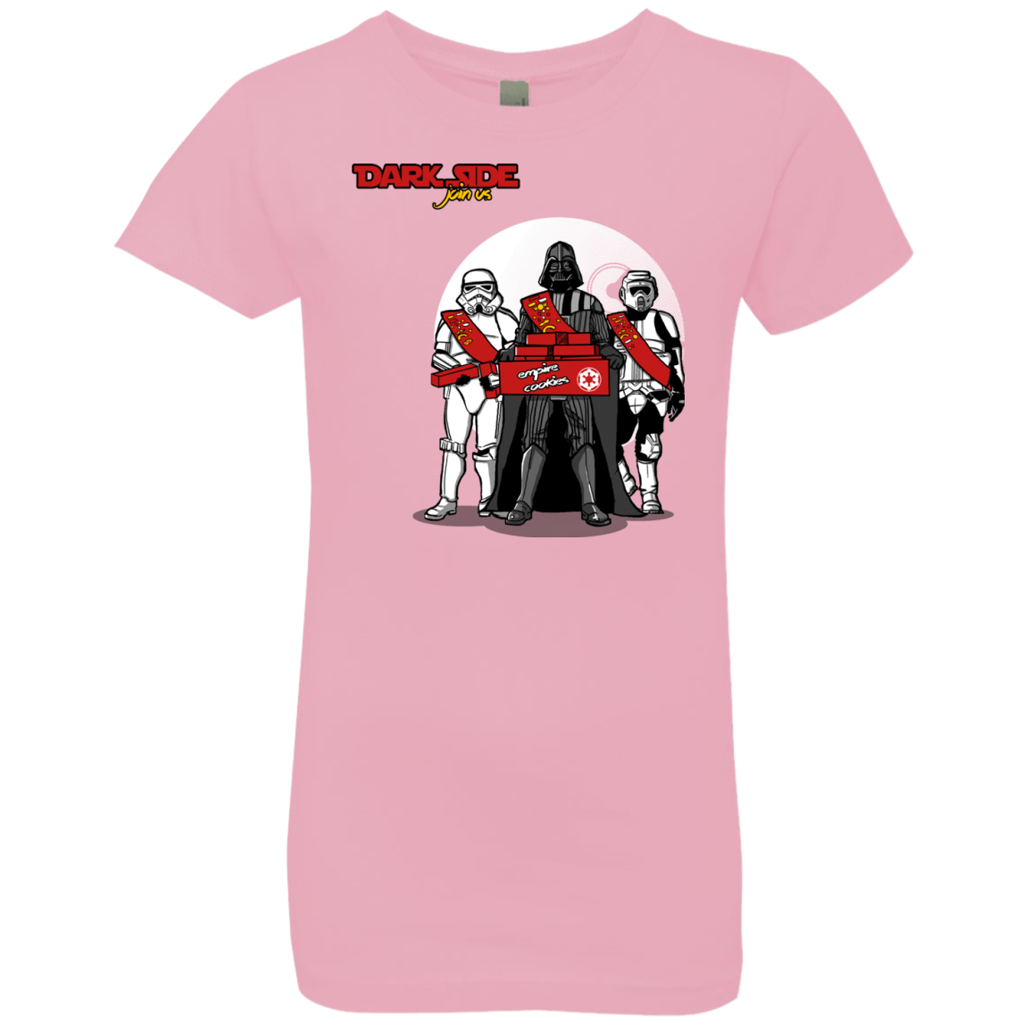 T-Shirts Light Pink / YXS Join The Dark Side Girls Premium T-Shirt